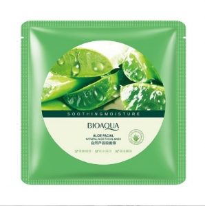 Увлажняющая маска для лица с экстрактом алоэ Bioaqua Aloe Vera 30 g 1шт Увлажняющая маска для лица с экстрактом алоэ Bioaqua Aloe Vera 30 g 1шт
