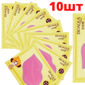 ЛОТ 10шт Патчи для губ с персиком Bioaqua Collagen Lip Mask 10 шт ЛОТ 10шт Патчи для губ с персиком Bioaqua Collagen Lip Mask 10 шт