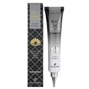 Крем для кожи вокруг глаз Black Pearl Eye Cream Whitening & Anti-Wrinkle 3W CLINIC 40 мл Крем для кожи вокруг глаз Black Pearl Eye Cream Whitening & Anti-Wrinkle 3W CLINIC 40 мл