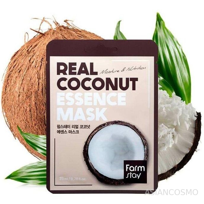     , FarmStay Real Coconut Essence Mask 23,.