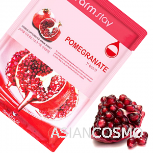    Visible Difference Mask Sheet Pomegranate   , Farmstay 23 