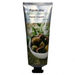         FarmStay Visible Differerce Hand Cream Olive 100 .