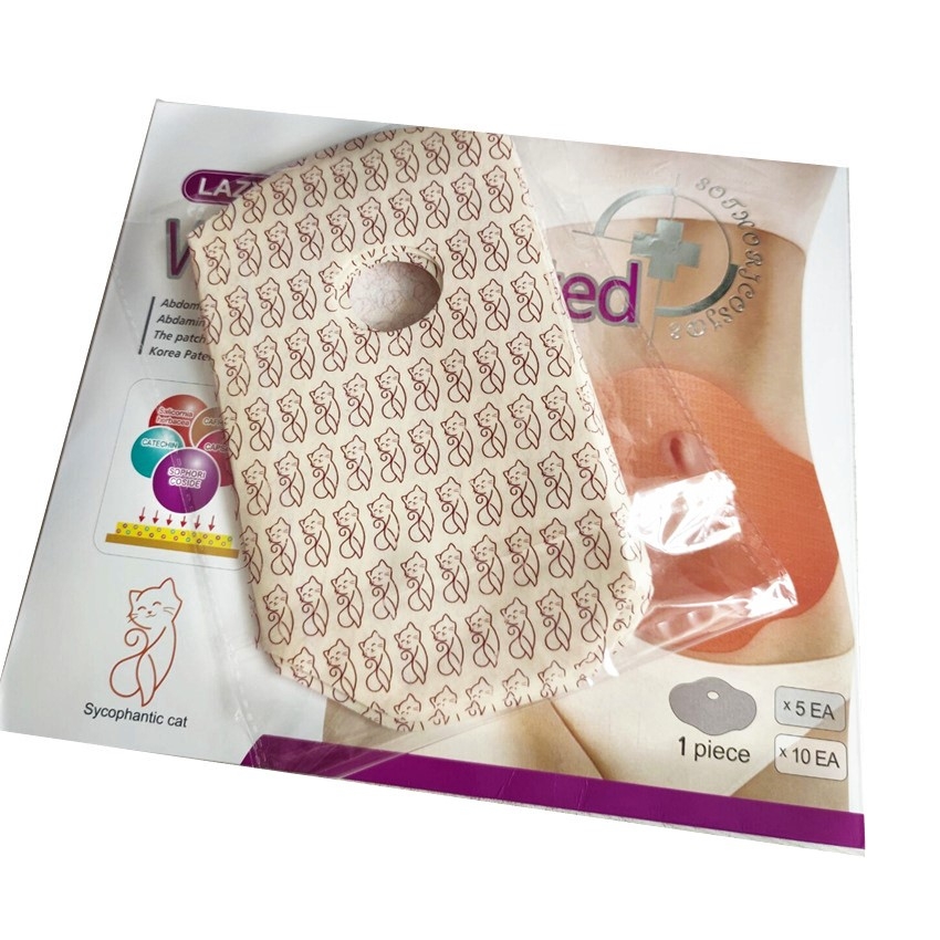 Пластырь для сжигания жира на животе Lazy Body Wonder Posted 5шт Пластырь для сжигания жира на животе Lazy Body Wonder Posted 5шт